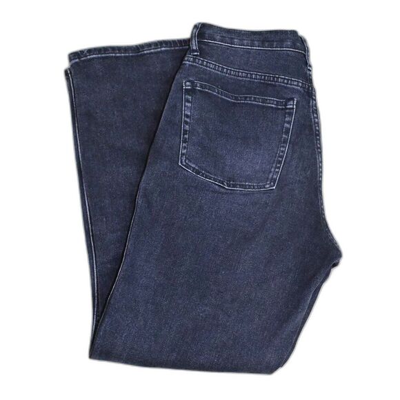 Everlane Denim - Everlane Womens Black Cheeky Highrise High Waist Boot Cut Jeans Size 27